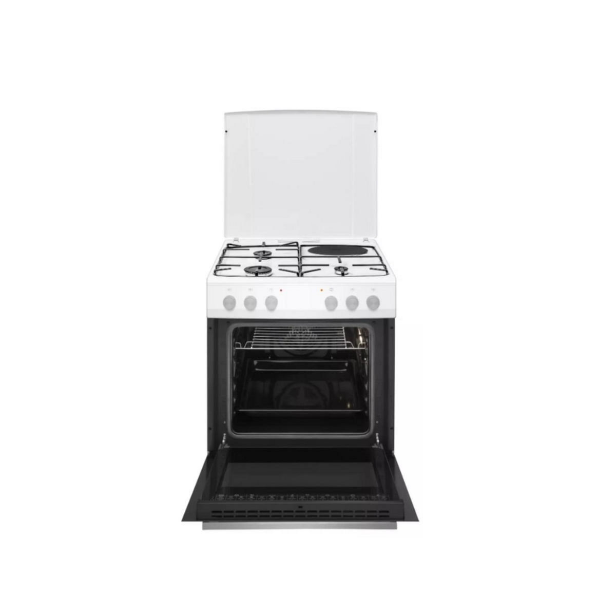 Fagor Cuisinière mixte 62l 4 feux blanc - FACM1003B