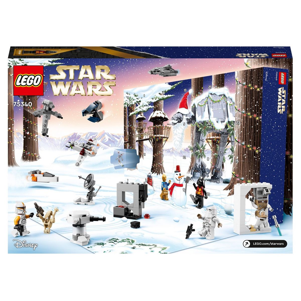 LEGO Star wars 75340 calendrier de l'avent 