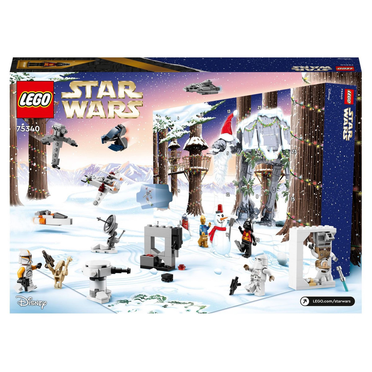 LEGO Star wars 75340 calendrier de l'avent 