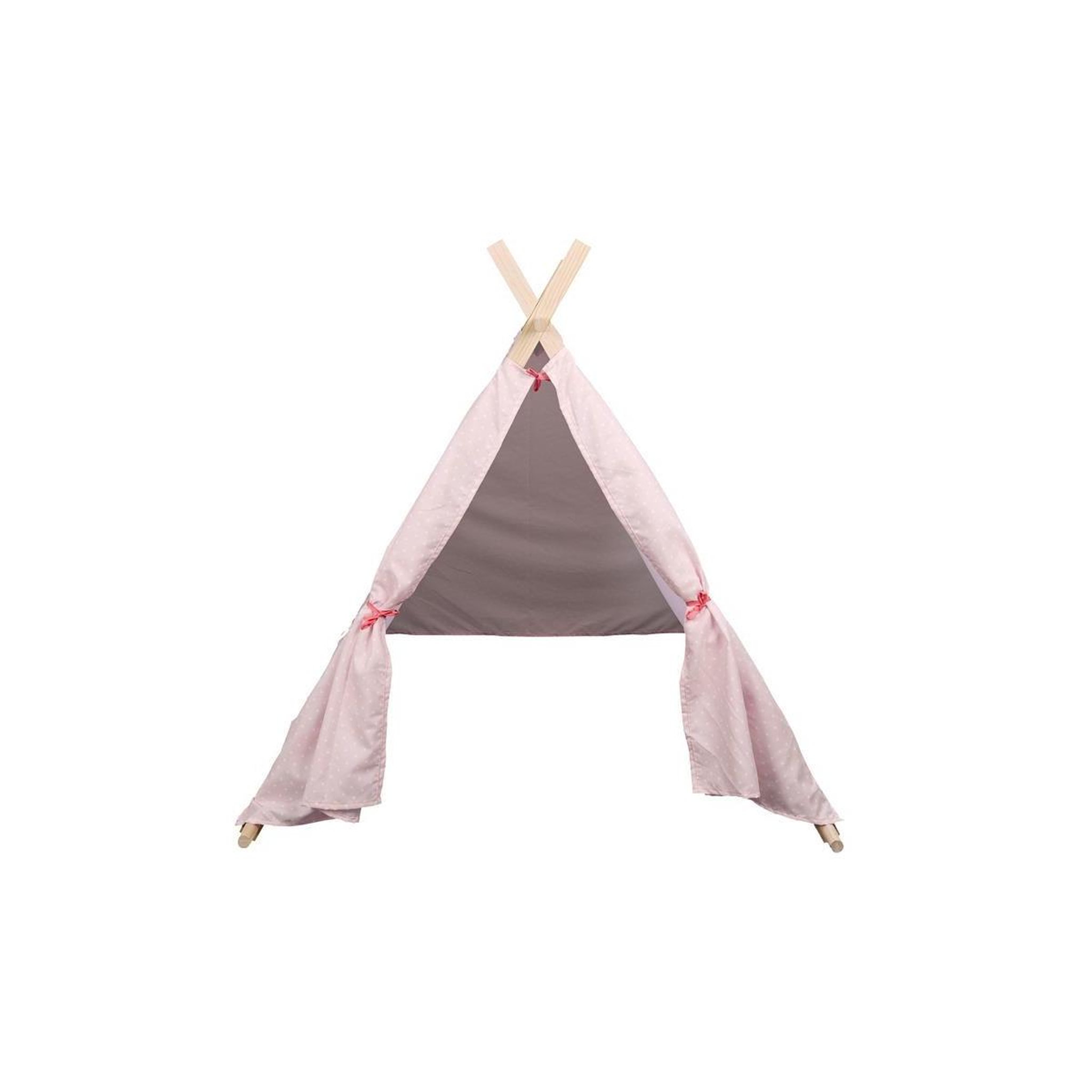 Voir la diapositive 1 : HOME DECO KIDS Tente pour Enfant  Havre de Paix  116cm Rose