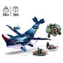 LEGO Avatar 75579 Payakan la Tulkun et Crabsuit, Jouet de Construction, La Voie de l'Eau Film, Set Océan Sous-Marin avec Figurine Animal Marin
