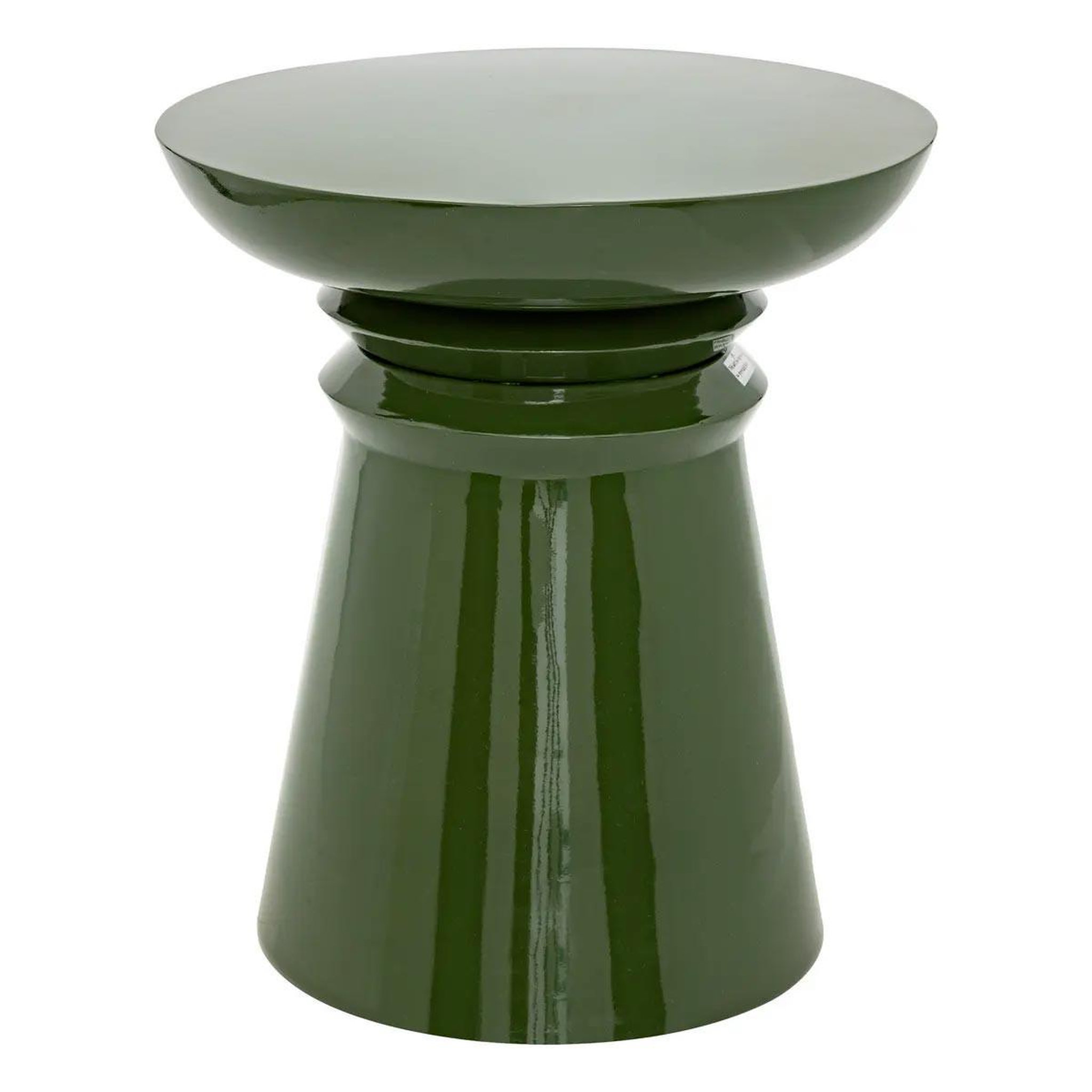 ATMOSPHERA Table d'appoint totem  jaya  43cm vert
