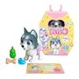 Voir la diapositive 5 : SILVERTORN Smoby - Pamper Petz - Husky a adopter - 4 accessoires - Articulé - Bois et fais pipi - Certificat d'adoption - Des 3 ans