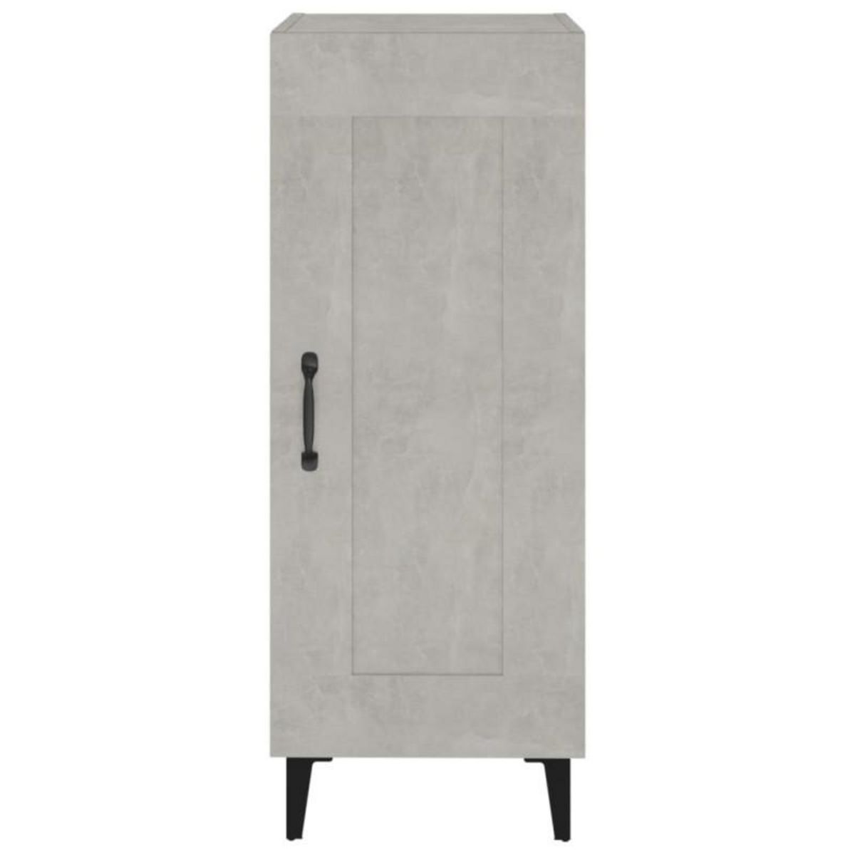 VIDAXL Buffet Gris béton 34,5x34x90 cm Bois d ingénierie