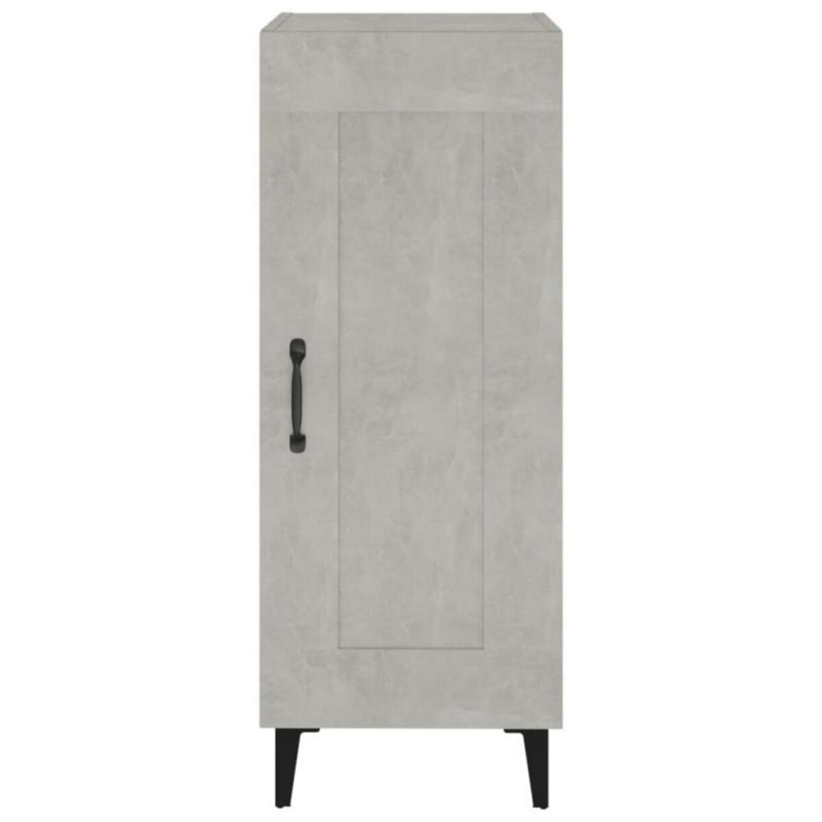 VIDAXL Buffet Gris béton 34,5x34x90 cm Bois d ingénierie