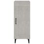 Voir la diapositive 5 : VIDAXL Buffet Gris béton 34,5x34x90 cm Bois d ingénierie