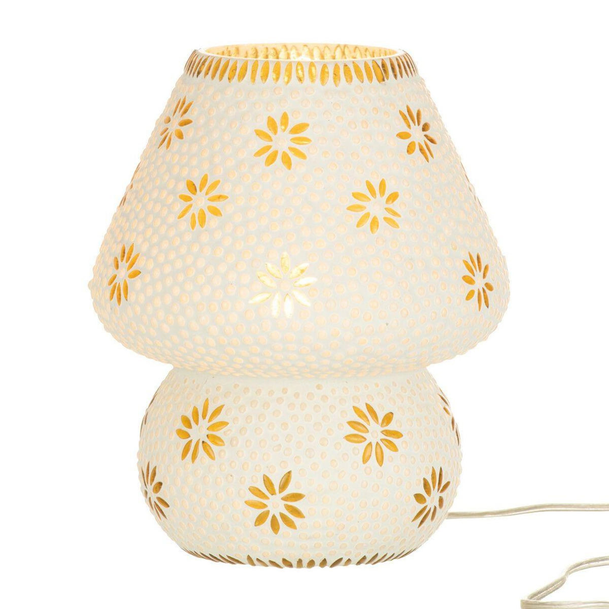 Paris Prix Lampe à Poser en Verre  Bram  23cm Jaune