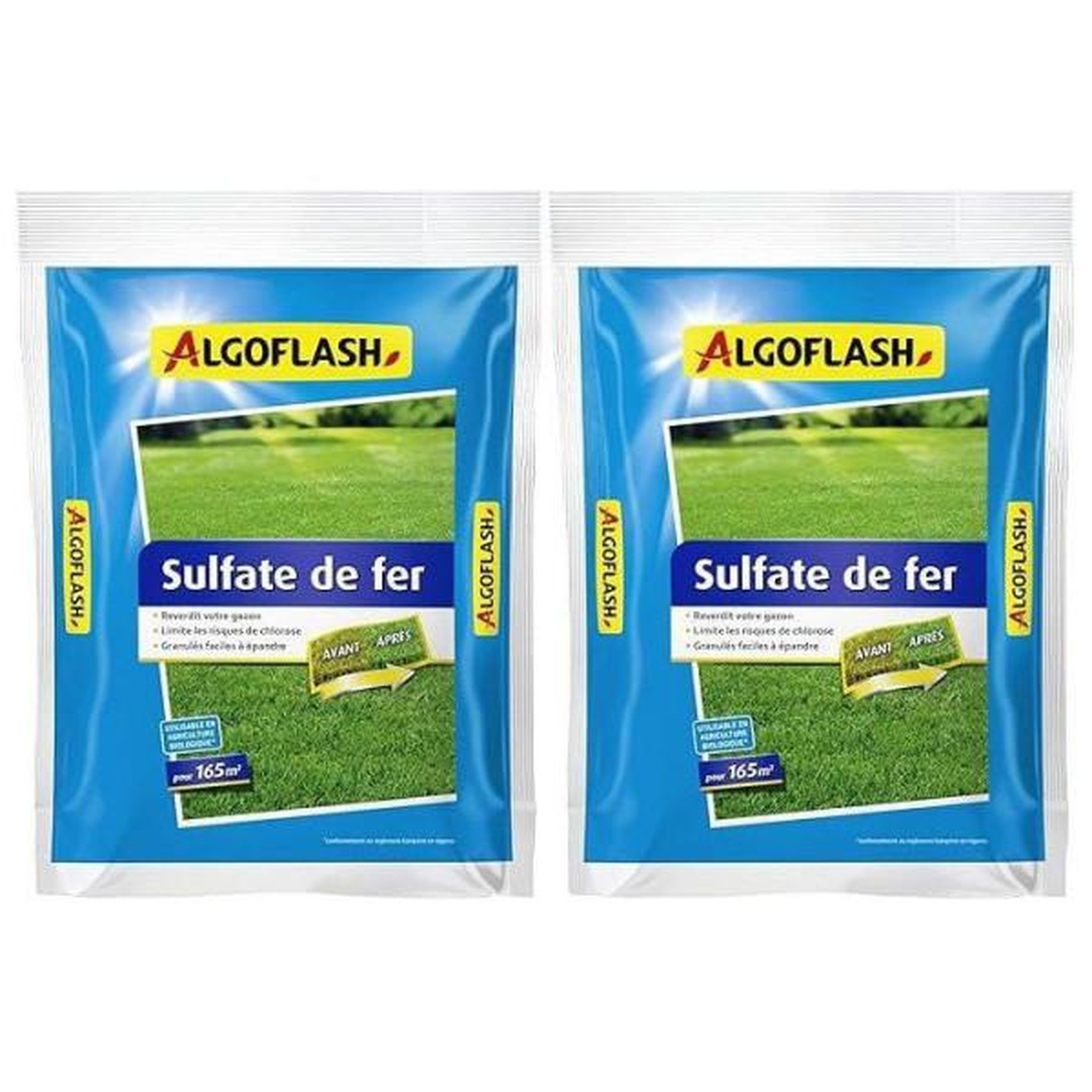 ALGOFLASH Amendement minéral - algoflash - sulfate de fer - 5 kg