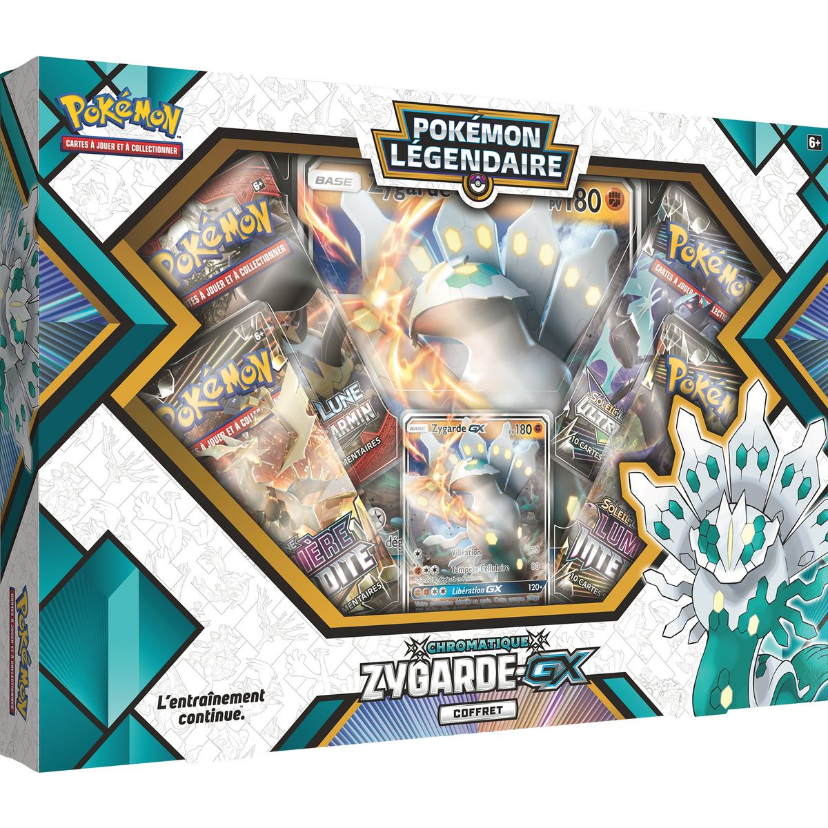 ASMODEE Coffret Pokémon Légendaire Zygarde Gx
