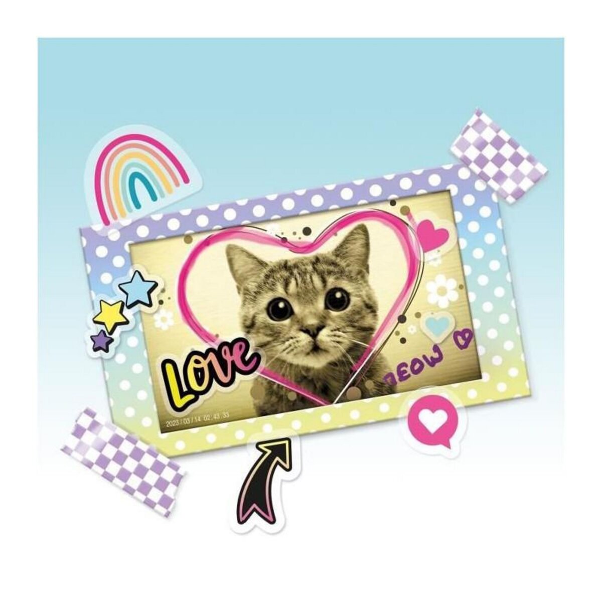 Canal Toys PHOTO CREATOR - Coffret Album Photo pour appareil photo a impression instantanée - Compatible Photo Creator - CLK 007 - Canal T