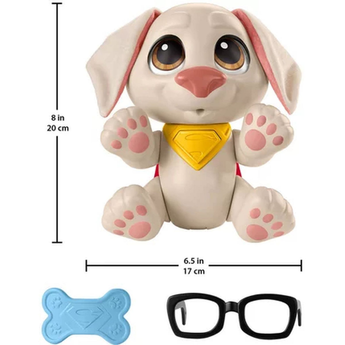 Fisher price Figurine Sonore bébé Krypto Super chien DC Comics 