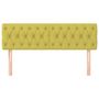 Voir la diapositive 3 : VIDAXL Tetes de lit 2 pcs Vert 72x7x78/88 cm Tissu