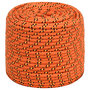 Voir la diapositive 2 : VIDAXL Corde de bateau Orange 8 mm 100 m Polypropylene