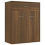 Voir la diapositive 2 : VIDAXL Buffet Chene marron 60x30x75 cm Bois d'ingenierie