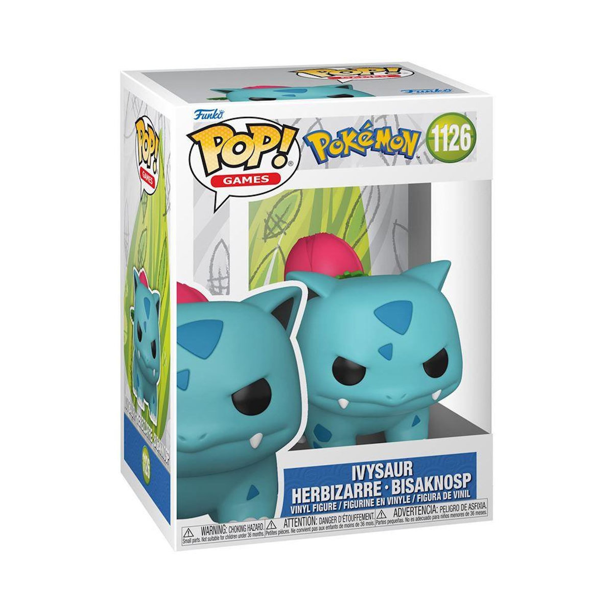 Funko Figurine Funko Pop Games Pokémon Ivysaur Herbizarre Bisaknosp