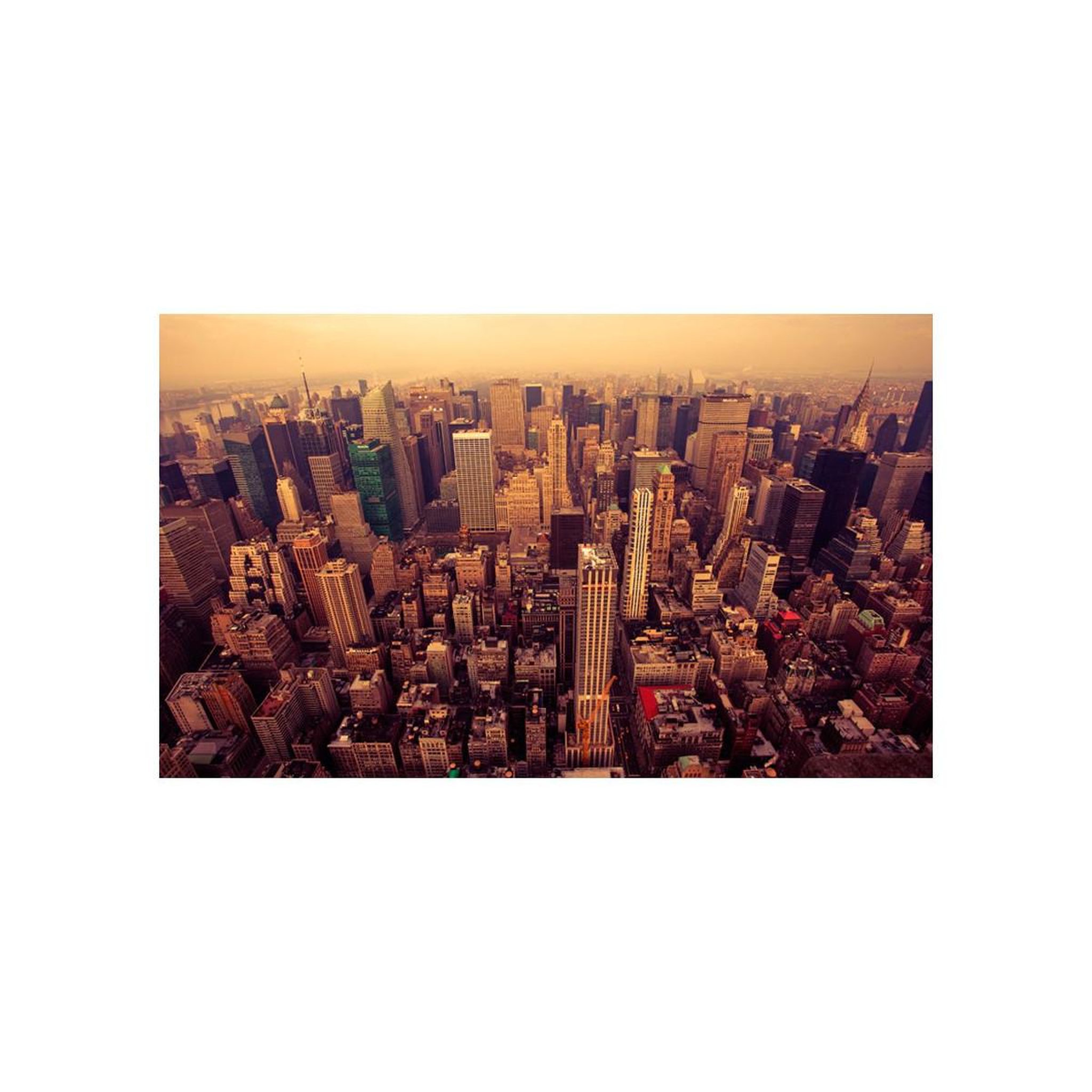 Voir la diapositive 2 : Paris Prix Papier peint  manhattan vu du ciel, new york  270x450cm