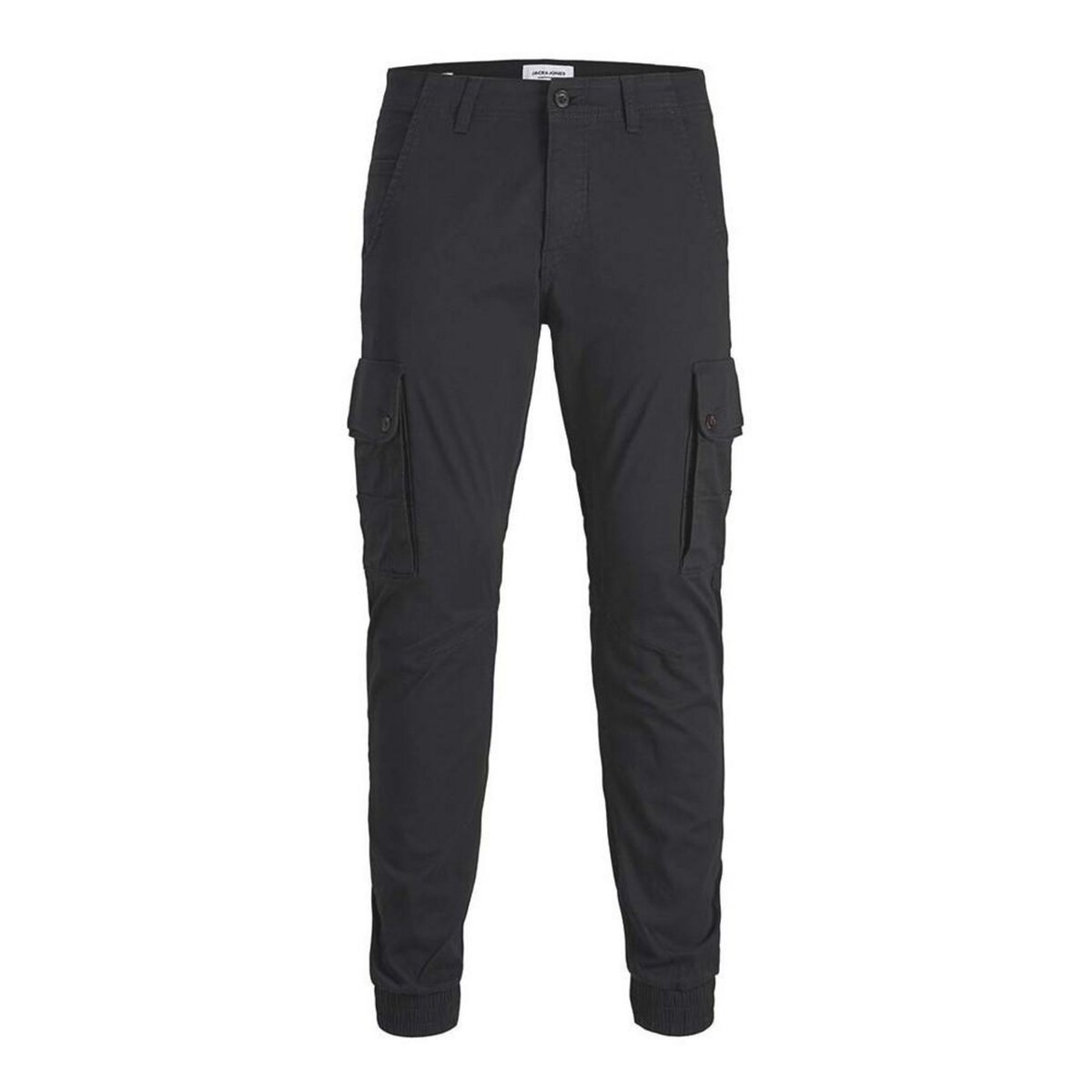 Pantalon cargo noir jack best sale and jones