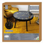 Voir la diapositive 6 : Paris Prix Table Basse Horloge  Lounge  70cm Noir