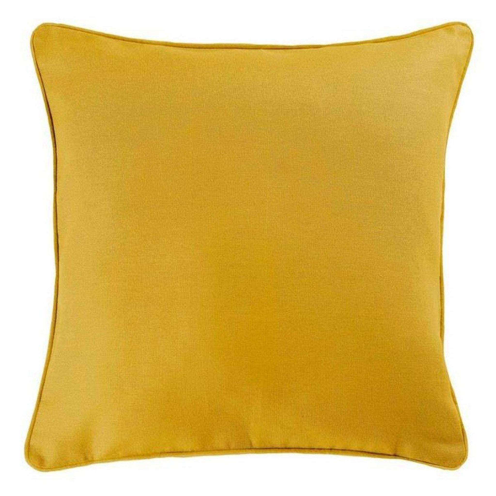 Voir la diapositive 1 : Douceur d'Intérieur Housse de coussin  panama  40x40cm miel