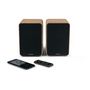 Voir la diapositive 5 : THOMSON THOMSON WS602DUO - Ensemble de 2 enceintes avec caisson en bois - 100W - Bluetooth 5.0 - 2 sorties RCA - Bois clair