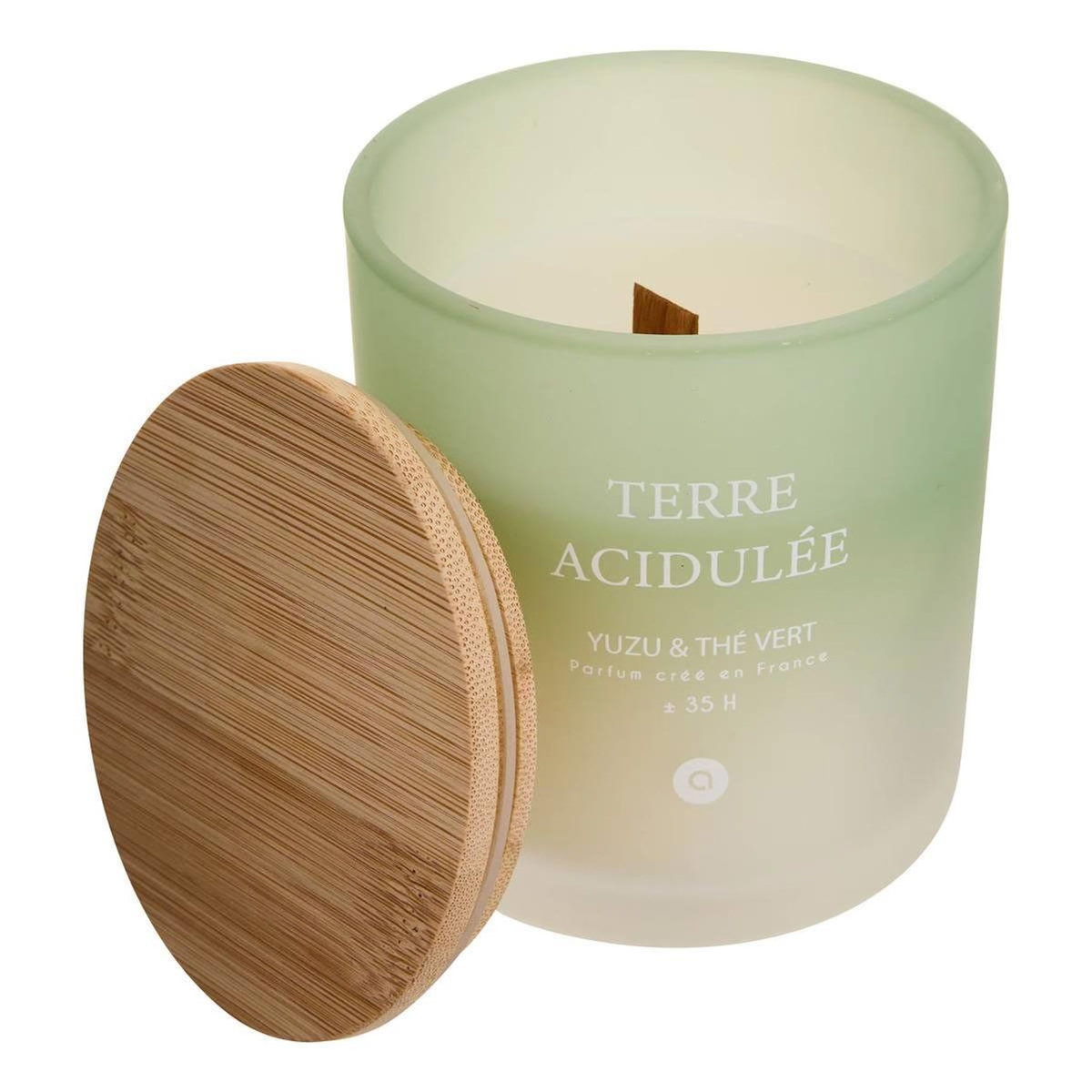 ATMOSPHERA Bougie Parfumée en Verre  Sana  255g Terre Acidulée