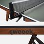 Voir la diapositive 3 : SWEEEK Table de ping pong intérieur deluxe avec 2 raquettes et 3 balles