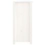 Voir la diapositive 4 : VIDAXL Buffet Blanc 100x35x74 cm Bois massif de pin