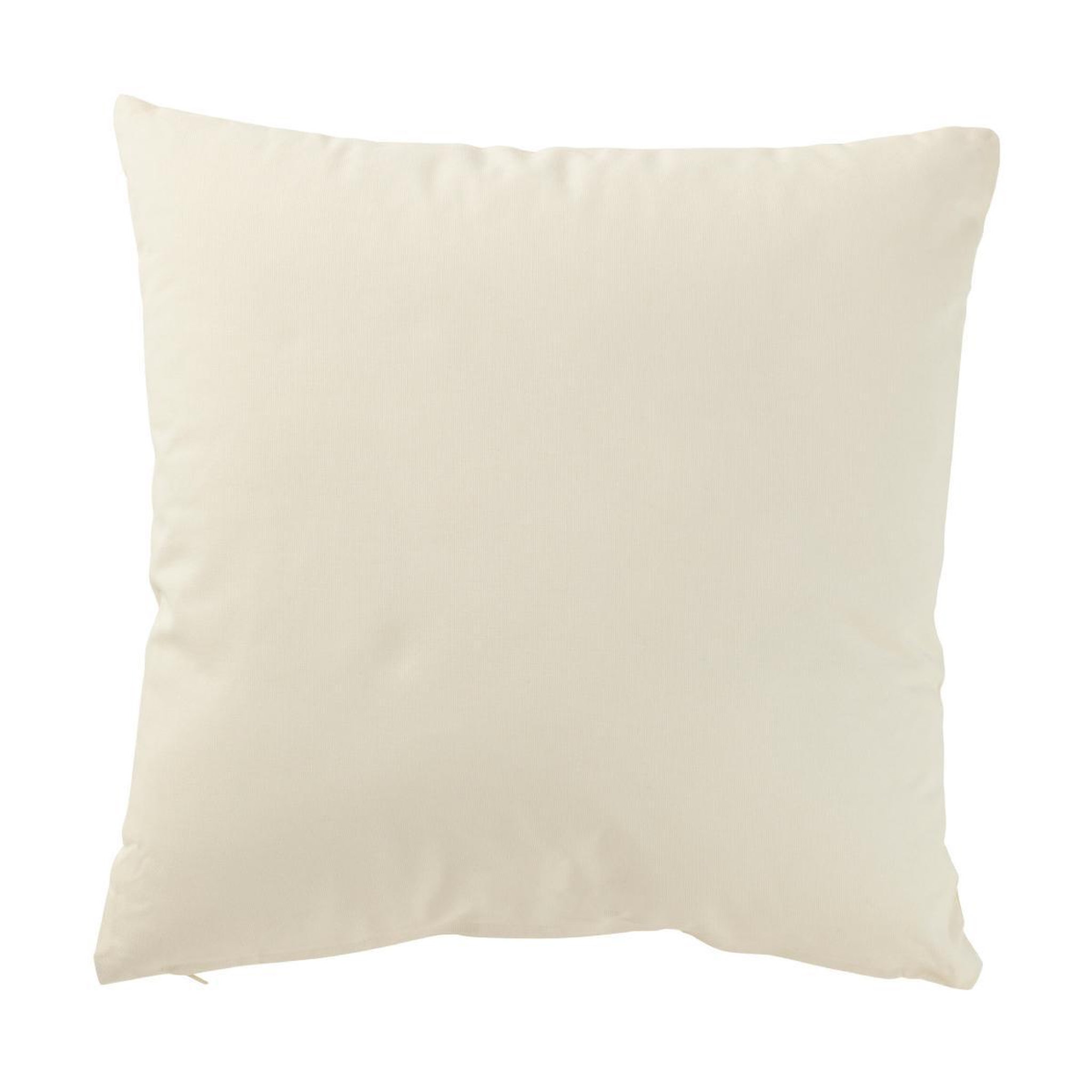Voir la diapositive 2 : J-LINE Coussin déco bonnet  let's get cosy  45x45cm blanc