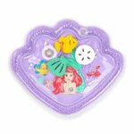 DISNEY DISNEY BABY -ARIEL- Tapis d'eau pour bébé, jeu sensoriel et d'éveil?, gonflable, facile a nettoyer, pliable, jouets des la na