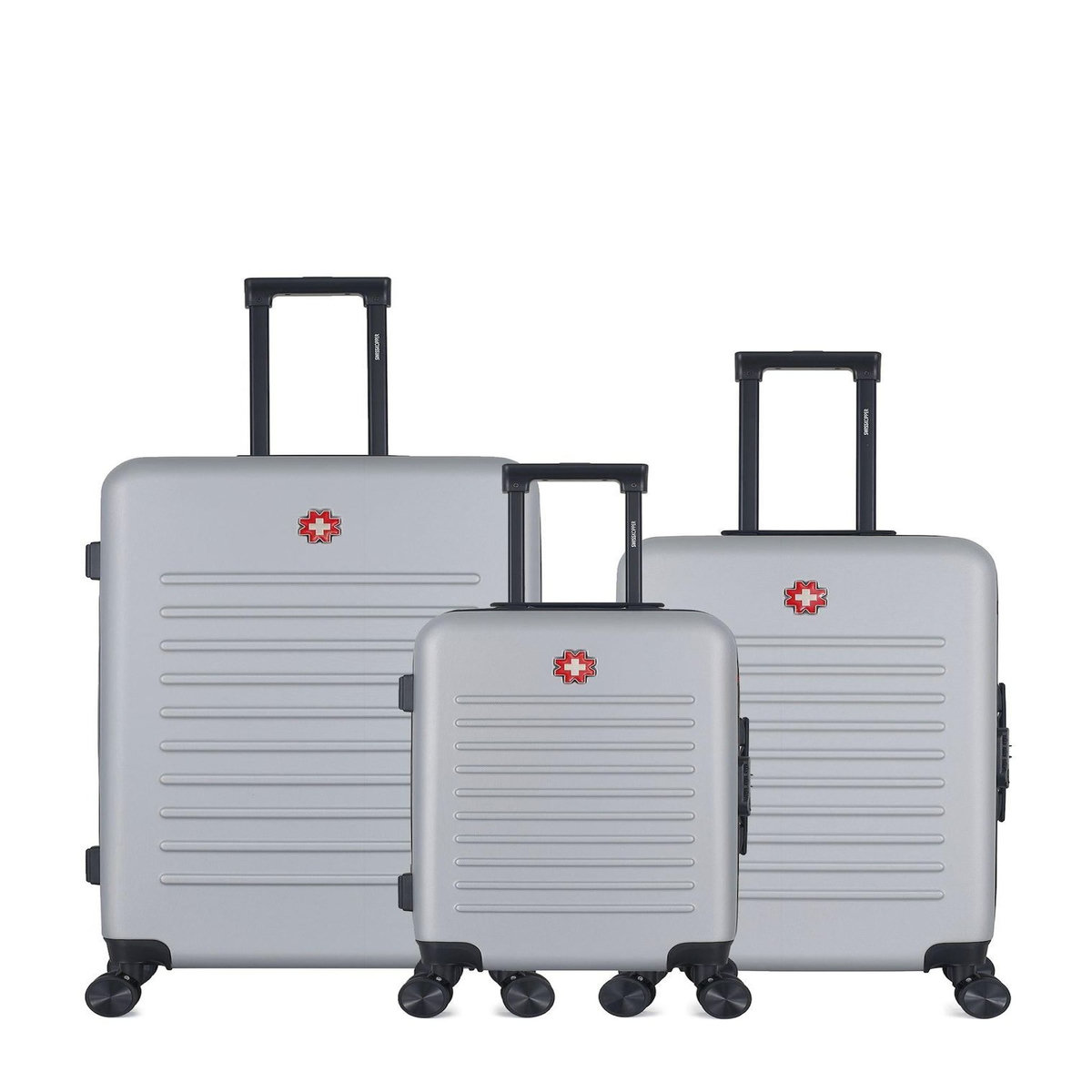 SWISS KOPPER Lot de 3  -  Valise grand format, valise weekend et valise cabine WIL