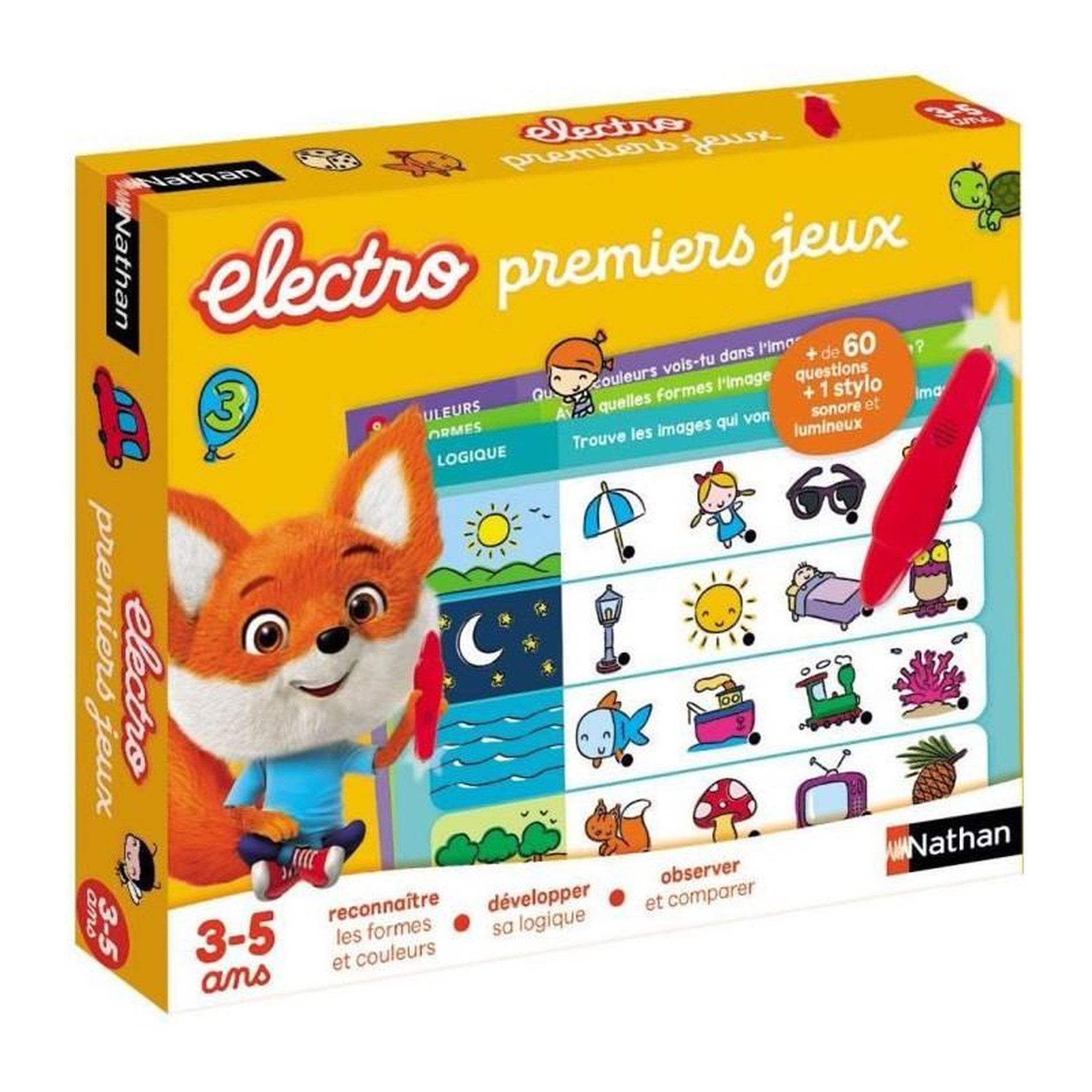 Voir la diapositive 3 : Nathan Electro - Mes premier jeux