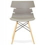 Voir la diapositive 2 : Paris Prix Chaise Design  Visby  82cm Gris