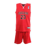 SPORTZONE Chicago Ensemble de basket /Noir Enfant Sport Zone. Coloris disponibles : Rouge