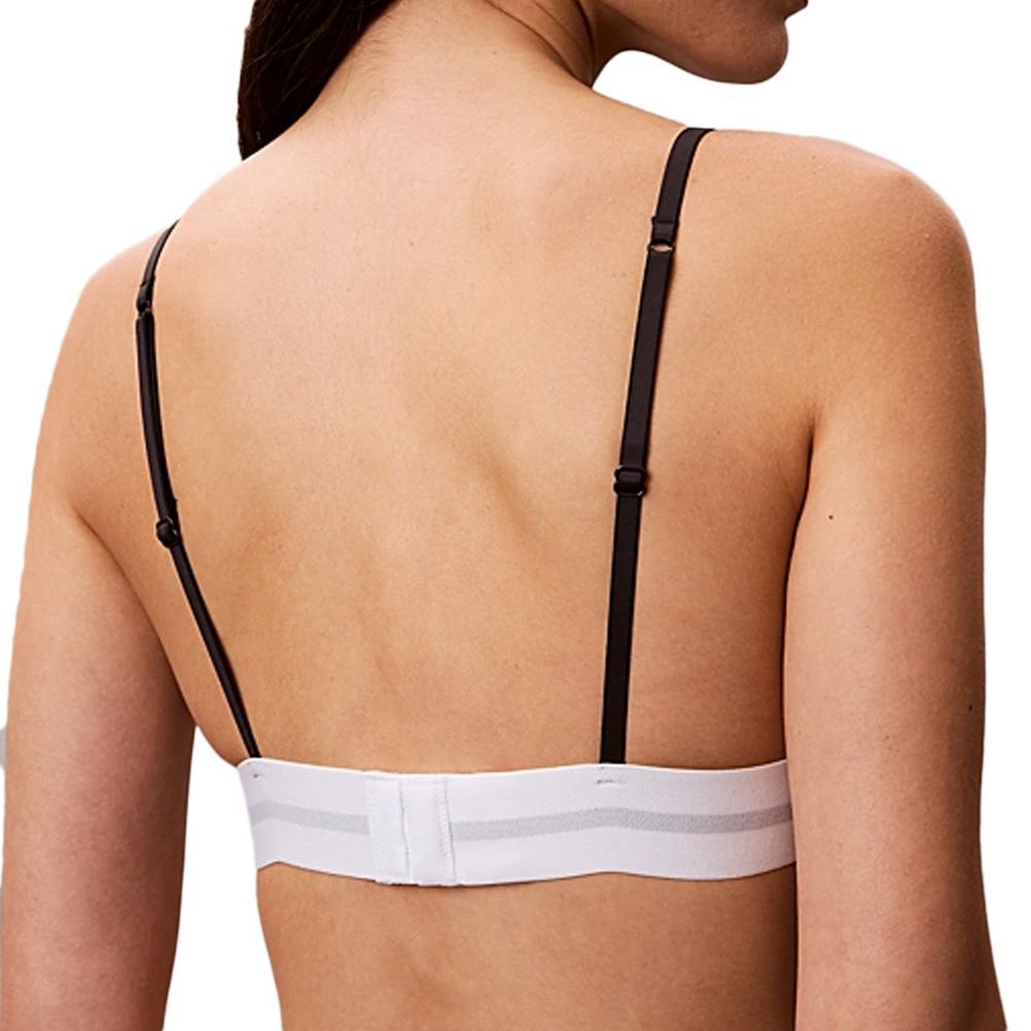 Voir la diapositive 2 : CALVIN KLEIN JEANS Soutien-Gorge Noir Femme Calvin Klein Jeans Unlined Triangle