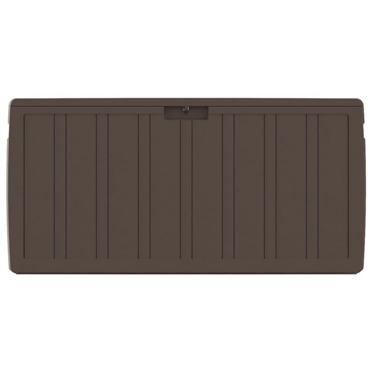 VIDAXL Boîte a coussins Marron 117x45,5x57,5 cm 270 L