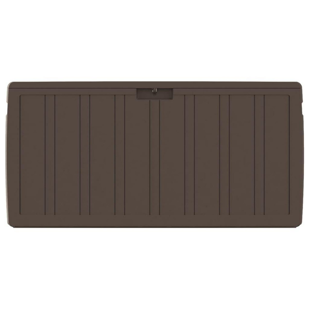 VIDAXL Boîte a coussins Marron 117x45,5x57,5 cm 270 L