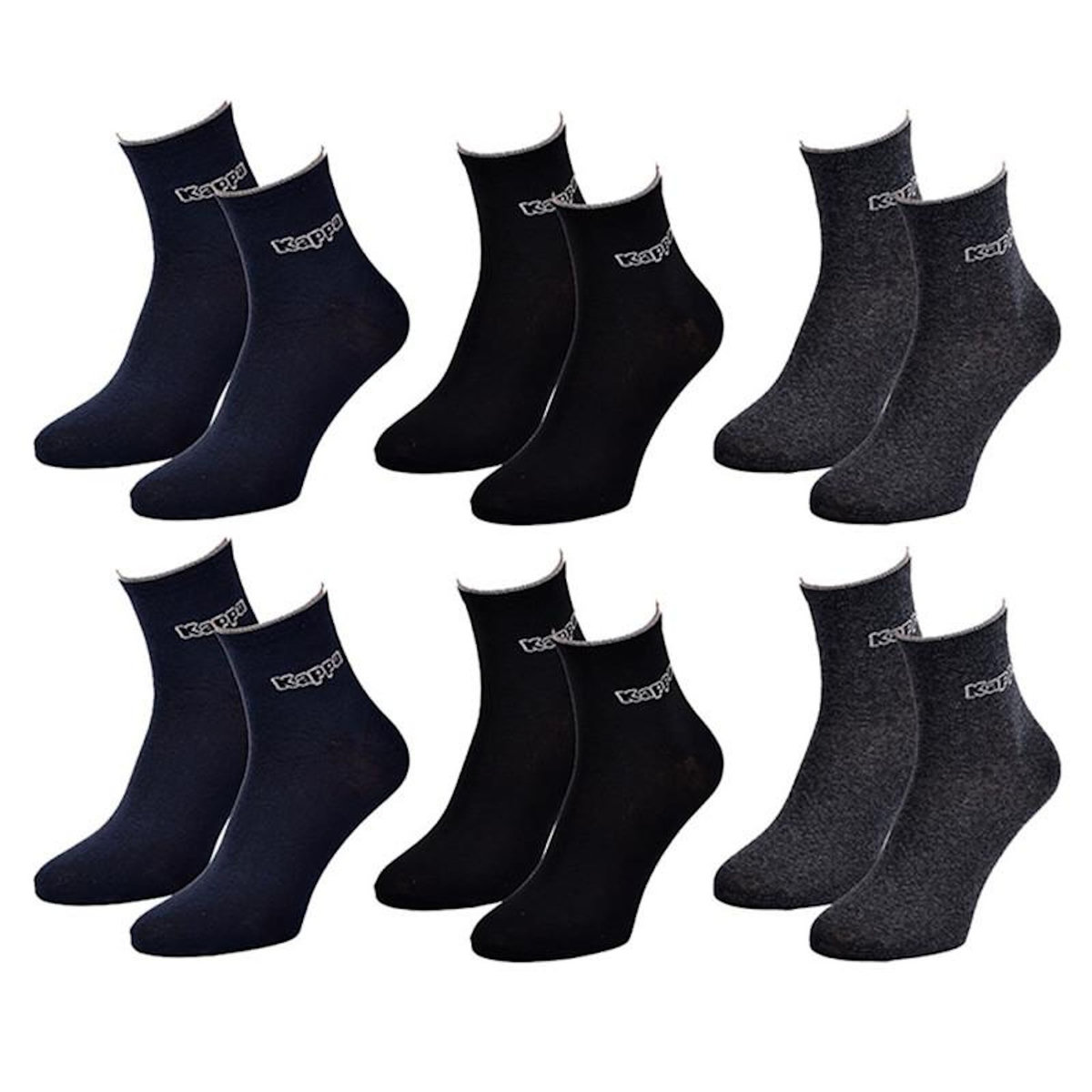 KAPPA Chaussettes Homme QUARTER KAPPA