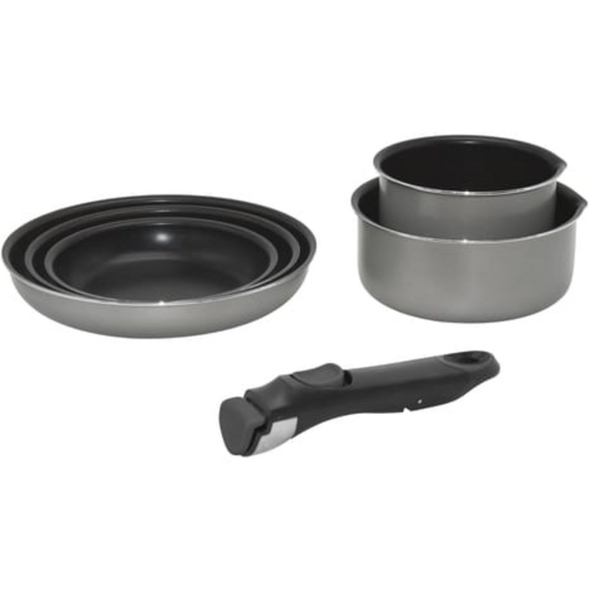 ACTUEL Batterie de cuisine amovible 6 pièces 