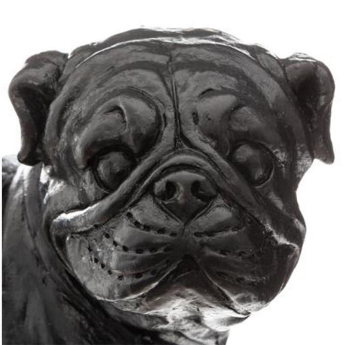 ATMOSPHERA Statuette Déco  Chien  19cm Noir