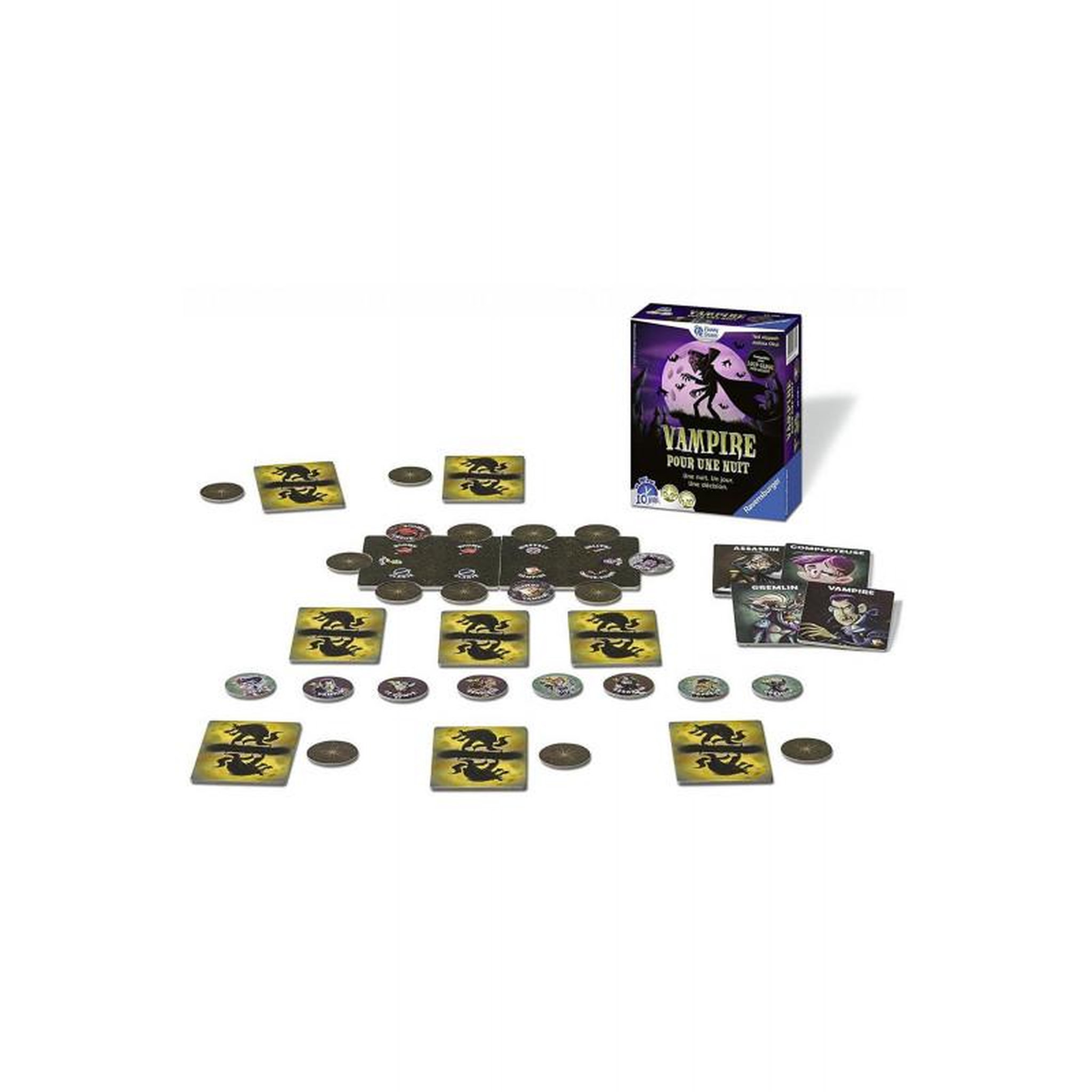 Voir la diapositive 2 : RAVENSBURGER Jeu de société Ravensburger Vampire pour une nuit