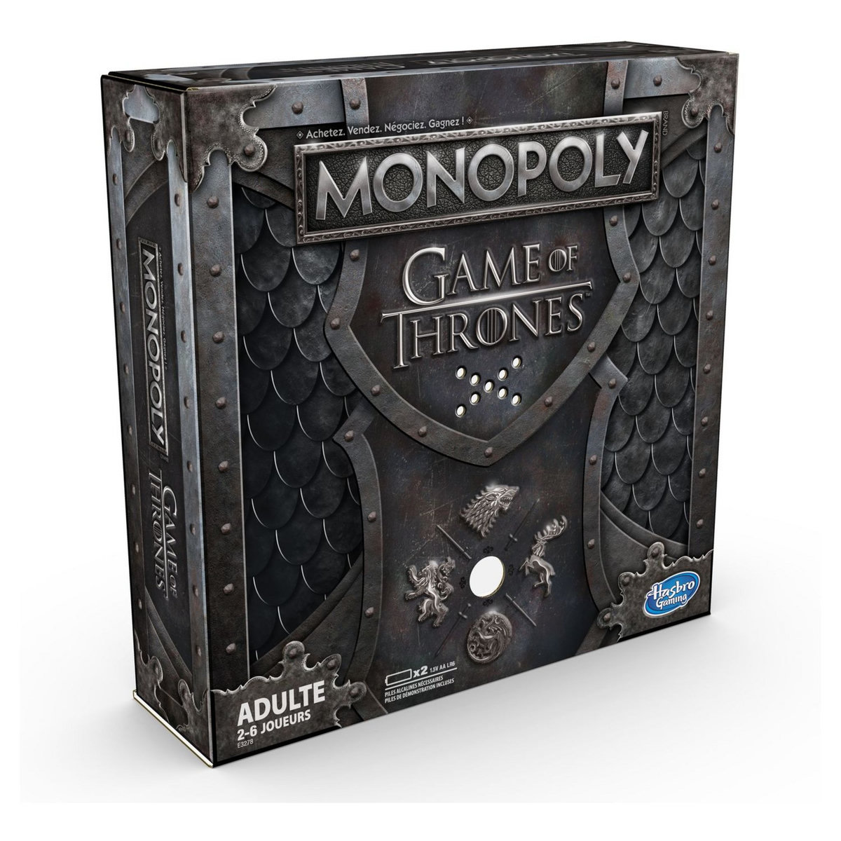 HASBRO Jeu Monopoly Edition Collector Game Of Thrones