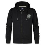 Petrol Industries Sweat Zippé  Homme Petrol Industries SWH103. Coloris disponibles : Noir