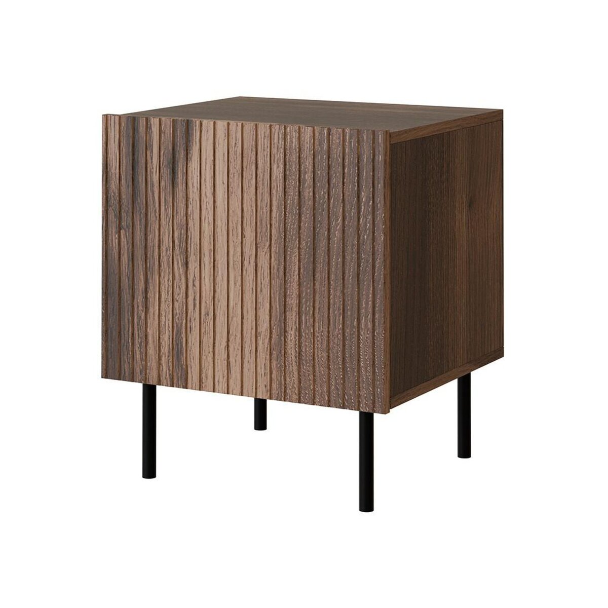 BEST MOBILIER Franco - lot de 2 tables de chevet - effet bois - 45 cm