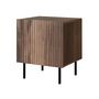 Voir la diapositive 2 : BEST MOBILIER Franco - lot de 2 tables de chevet - effet bois - 45 cm