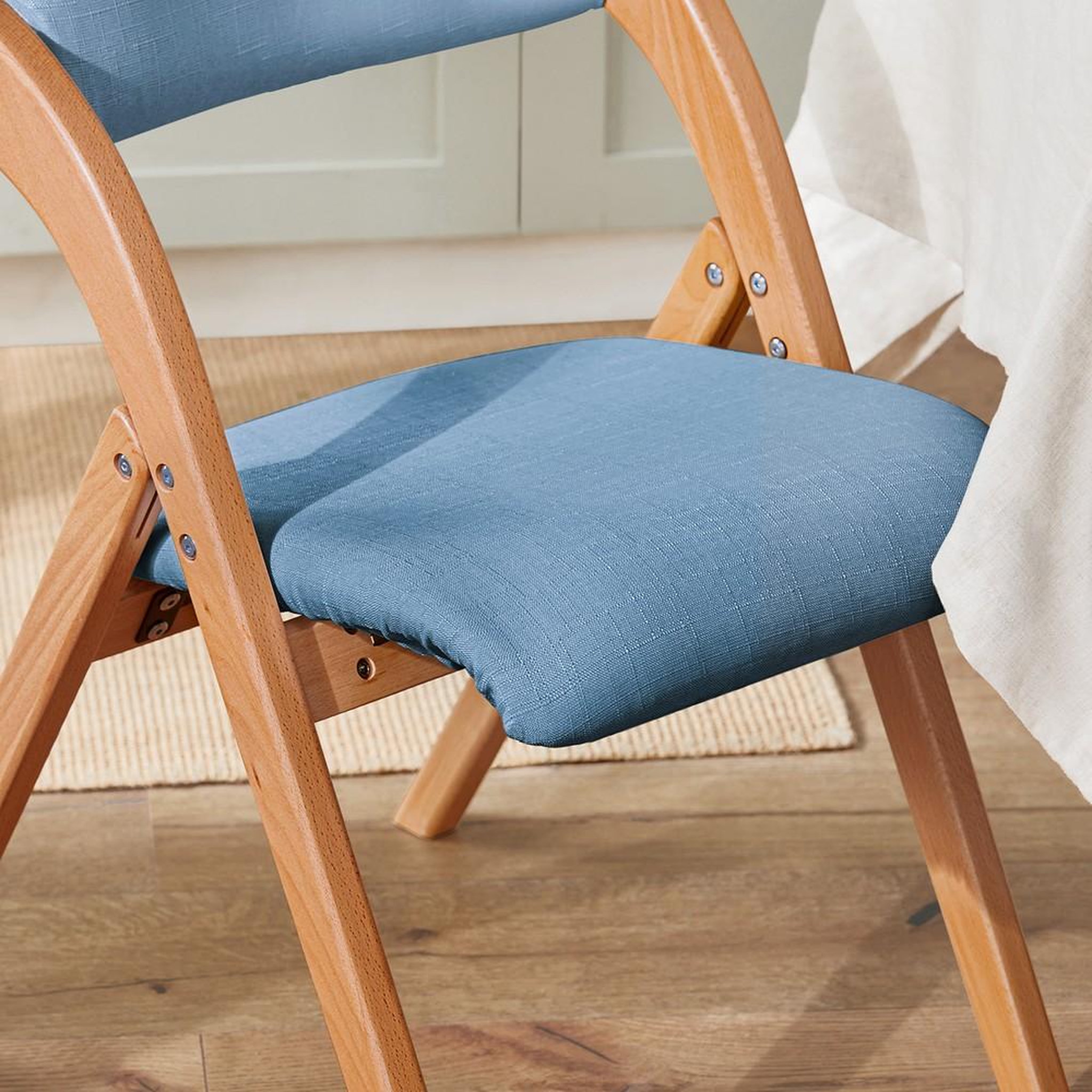 Voir la diapositive 5 : SOBUY SoBuy - Chaise Pliante ergonomique rembourrée - Nordique - FST92
