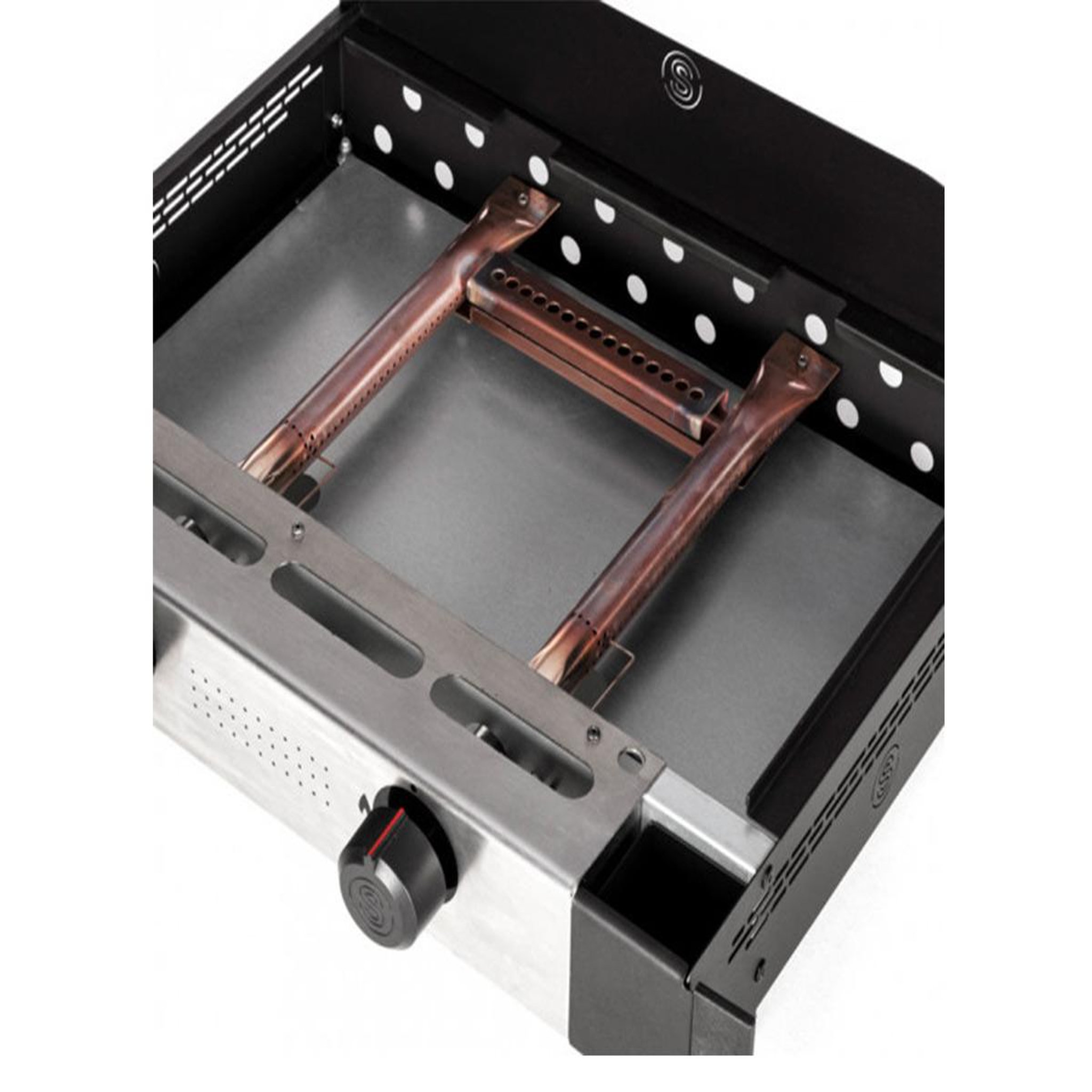 Voir la diapositive 4 : SOMAGIC Plancha gaz 2 brûleurs solia 200 - somagic
