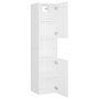 Voir la diapositive 5 : VIDAXL Ensemble de meubles de salle de bain Blanc Bois d'ingenierie