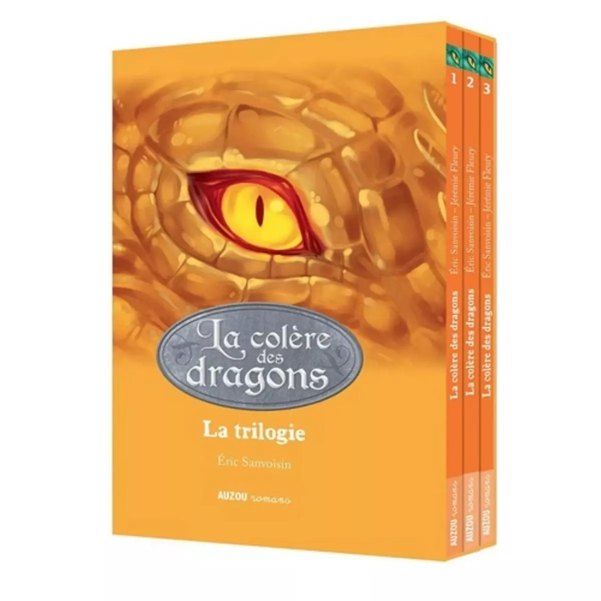  LA COLERE DES DRAGONS LA TRILOGIE : COFFRET EN 3 VOLUMES : TOME 1, LE RETOUR DU ROI-DRAGON ; TOME 2, LA TOUR DE L'OUBLI ; TOME 3, LE SECRET DES ROIS, Sanvoisin Eric