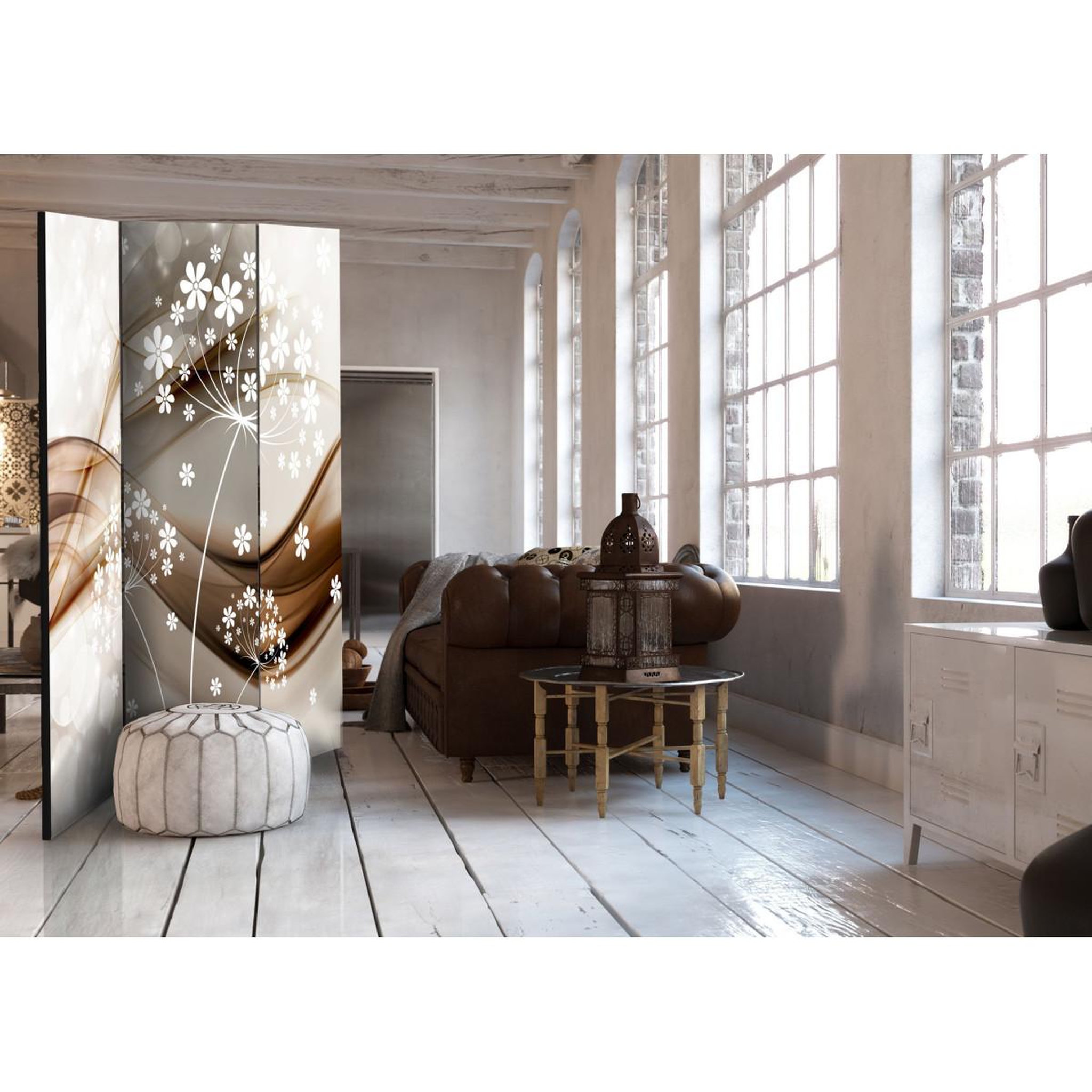 Voir la diapositive 2 : Paris Prix Paravent 3 volets  spring stories  135x172cm