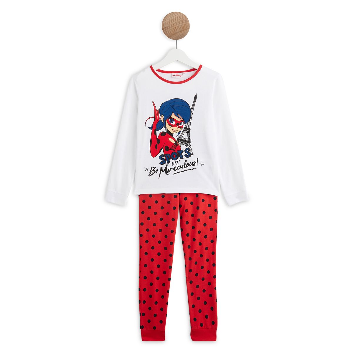 Miraculous Ensemble pyjama lady bug fille